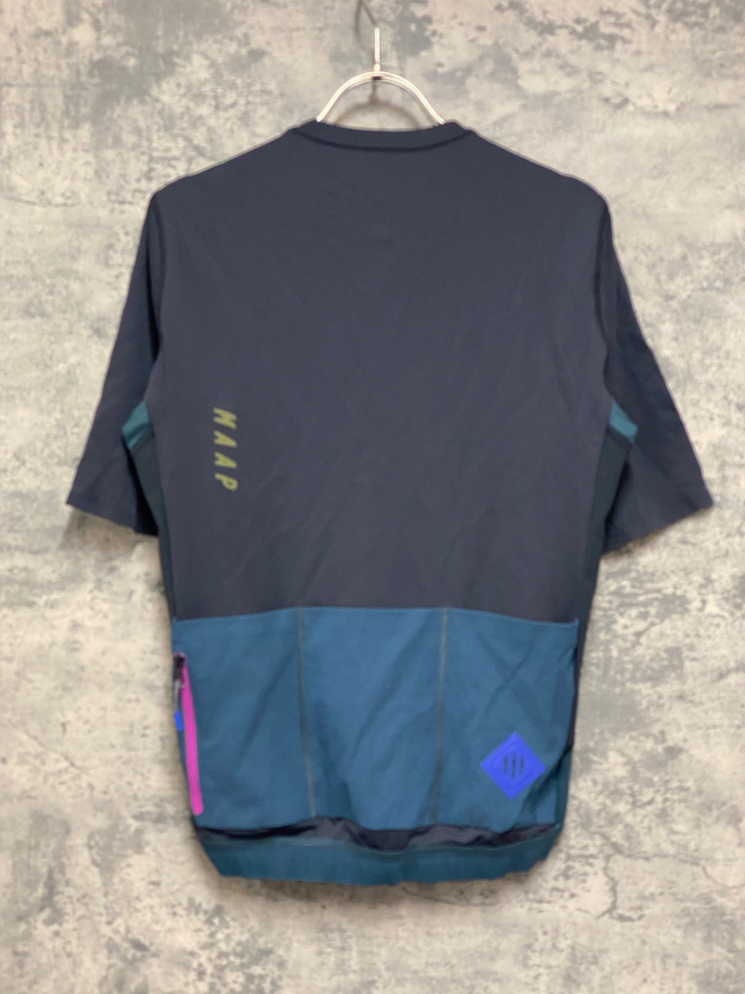 JV863 マープ MAAP ALT ROAD JERSEY 半袖 サイクルジャージ グレー L 裏起毛