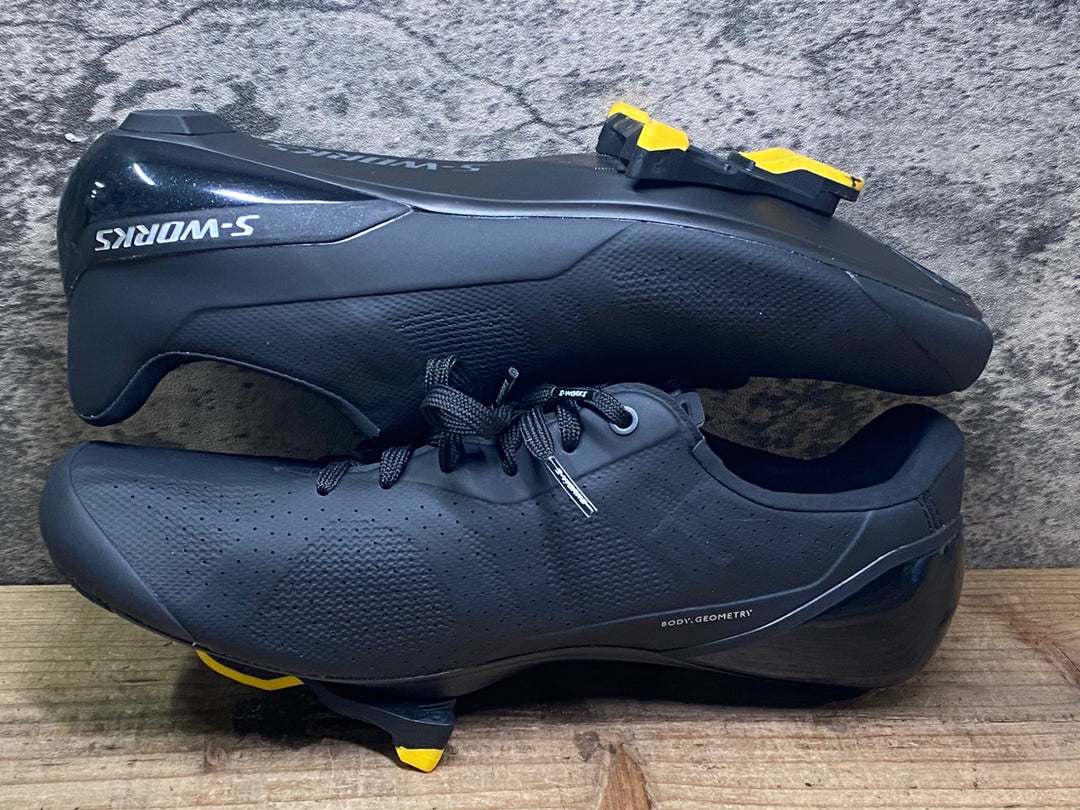 JK233 スペシャライズド SPECIALIZED S-WORKS TORCH LACE ビンディングシューズ EU40.5 SPD-SL ブラック