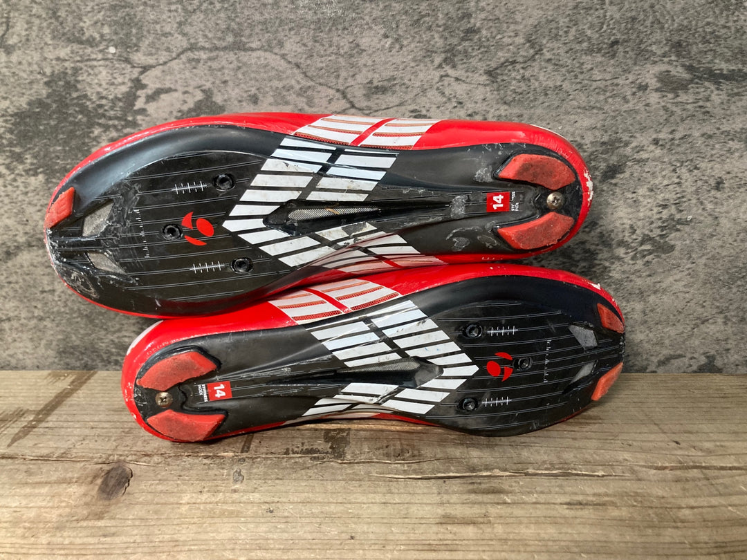 JX494 ボントレガー BONTRAGER XXX RD ビンディングシューズ 赤 EU41.5 3穴