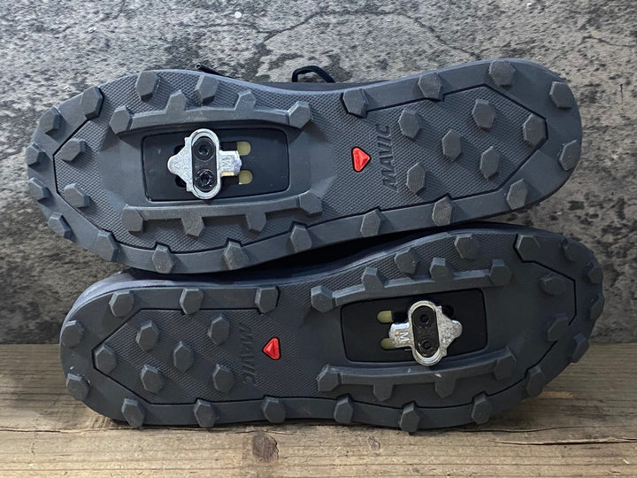 KE097 マヴィック MAVIC XA ビンディングシューズ 黒 グレー EU42 2穴