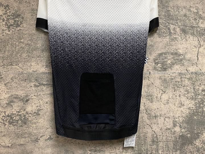 JJ121 アソス ASSOS RSR S9 半袖 サイクルジャージ 白黒 XS