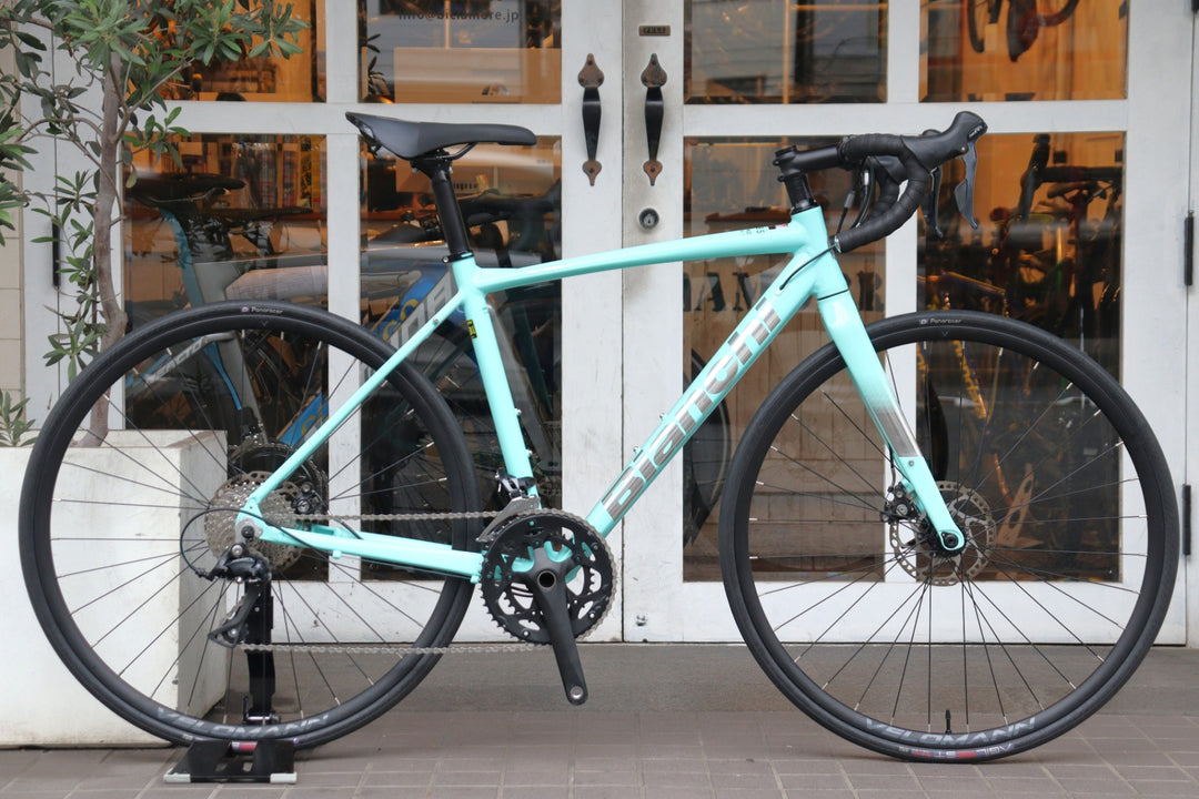 ビアンキ Bianchi ヴィア ニローネ ディスク Via Nirone7 DISC 2023モデル 53サイズ シマノ ソラ R3000 MIX 9S アルミ ロードバイク 【横浜店】
