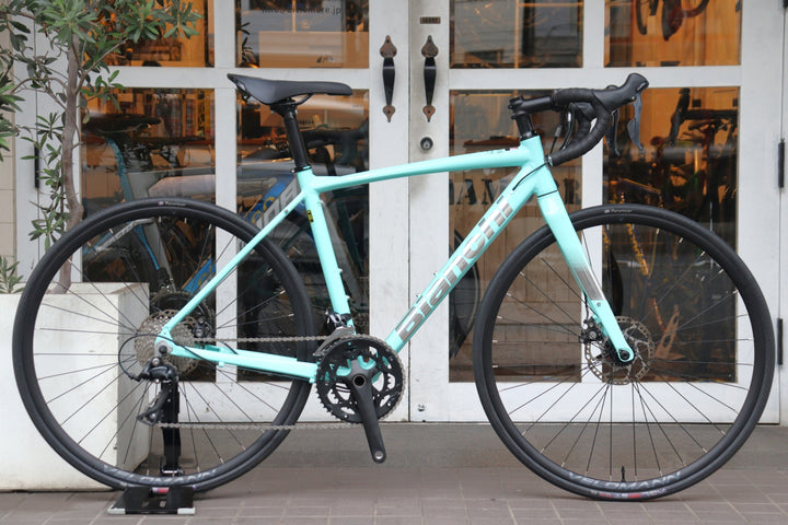 ビアンキ Bianchi ヴィア ニローネ ディスク Via Nirone7 DISC 2023モデル 53サイズ シマノ ソラ R3000 MIX 9S アルミ ロードバイク 【横浜店】