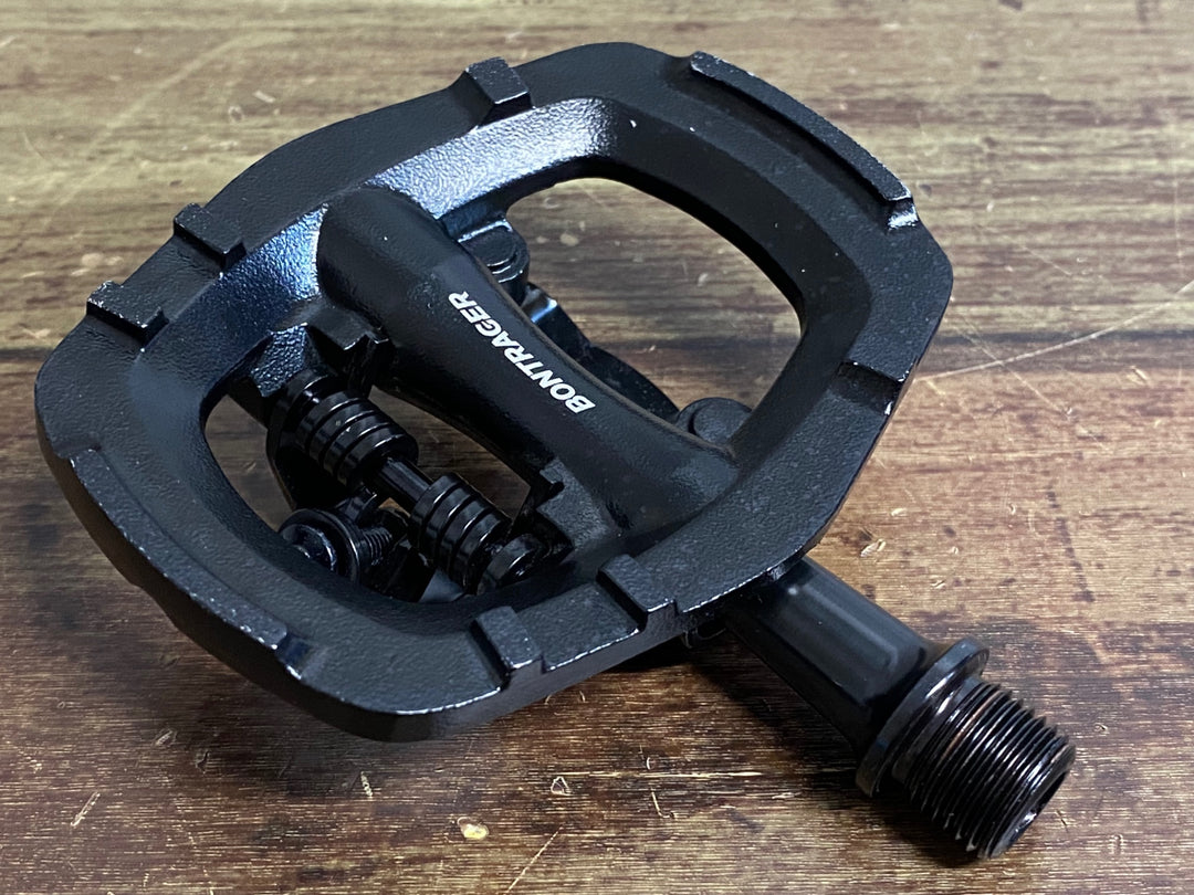 JQ031 ボントレガー BONTRAGER 片面 ビンディングペダル SPD 黒