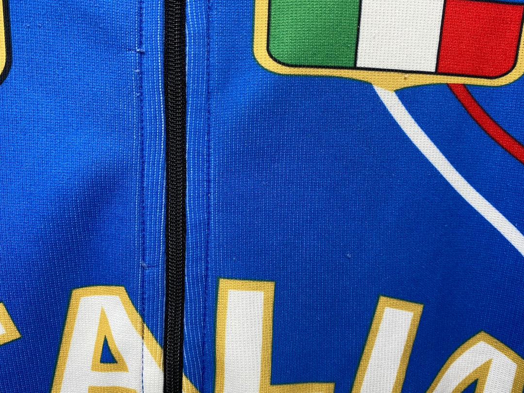 JS666 スポーツフル SPORTFUL ITALIA 長袖 サイクルジャージ 青 M