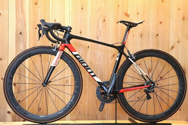 ジャイアント GIANT TCR ADVANCED PRO TEAM 2018年モデル Sサイズ シマノ アルテグラ 6870 DI2 11S カーボン ロードバイク 【芦屋店】