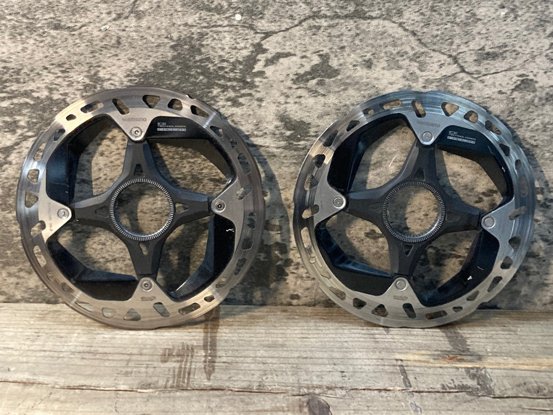 JX348 シマノ SHIMANO RT-MT900 ディスクブレーキローター 2枚セット Φ160 厚さ1.7mm/1.7mm