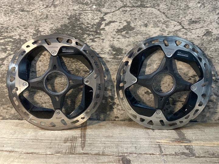 JX348 シマノ SHIMANO RT-MT900 ディスクブレーキローター 2枚セット Φ160 厚さ1.7mm/1.7mm