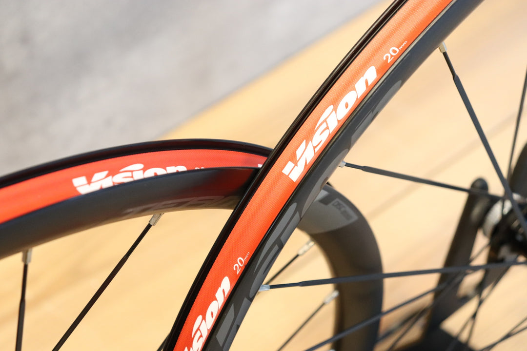 ヴィション VISION TEAM 30 DISC アルミ チューブレスレディ ホイールセット シマノ 11/12S 【さいたま浦和店】
