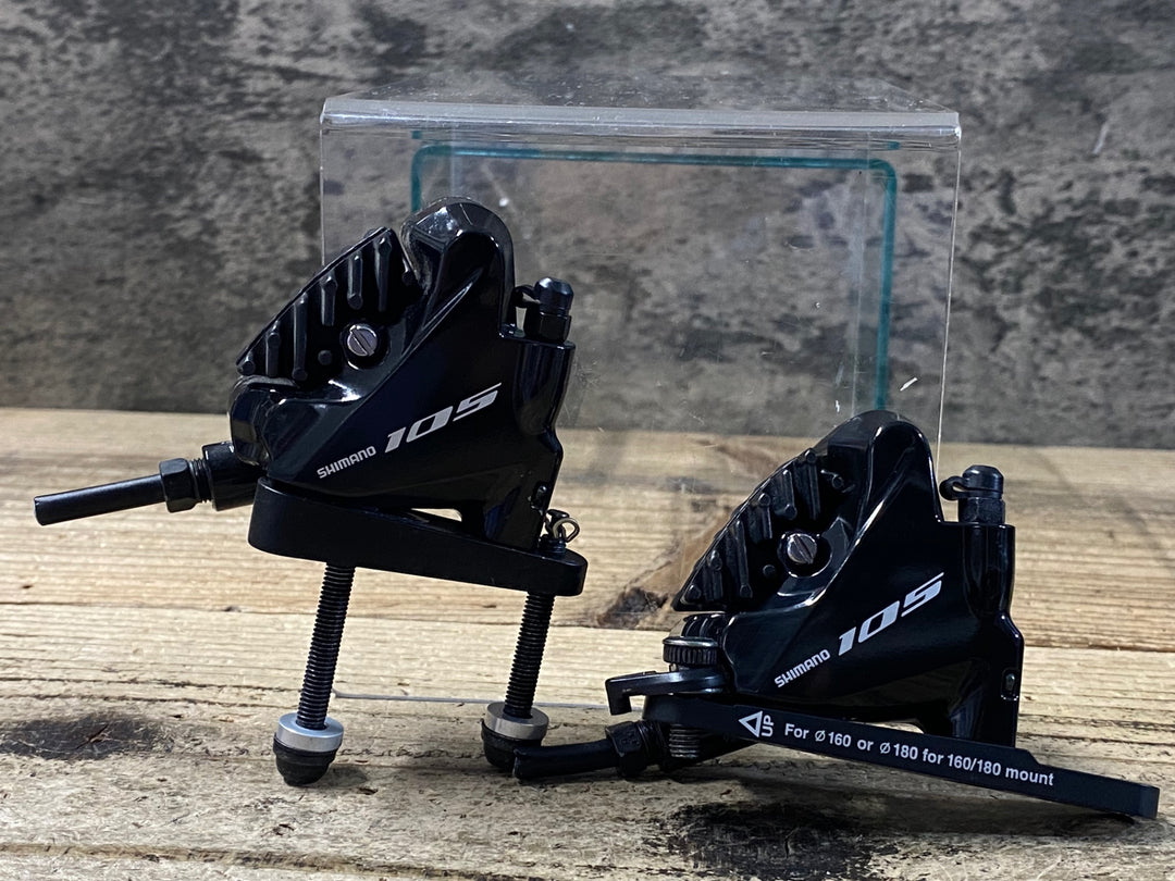 JD321 シマノ SHIMANO 105 ST-R7020 / BR-R7070 STIレバーセット 2×11S 油圧ディスクブレーキ