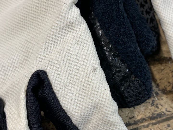 JQ222 アソス assos 長指グローブ 白 M メッシュ