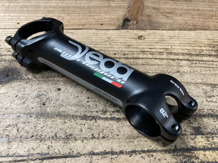 JU529 デダエレメンティ Deda Superleggero アルミ ステム 黒 120mm 82° Φ31.7 OS