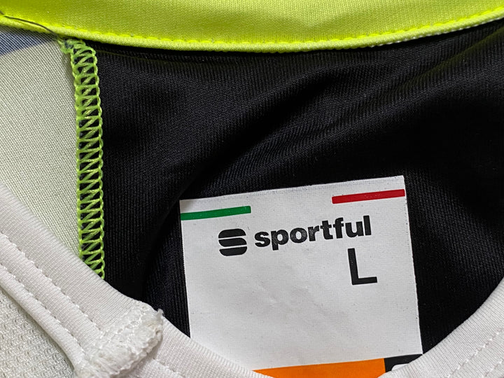 JH699 スポーツフル SPORTFUL 半袖 サイクルジャージ ビブショーツ Lサイズ レプリカ SAXO Tinkoff 上下セット