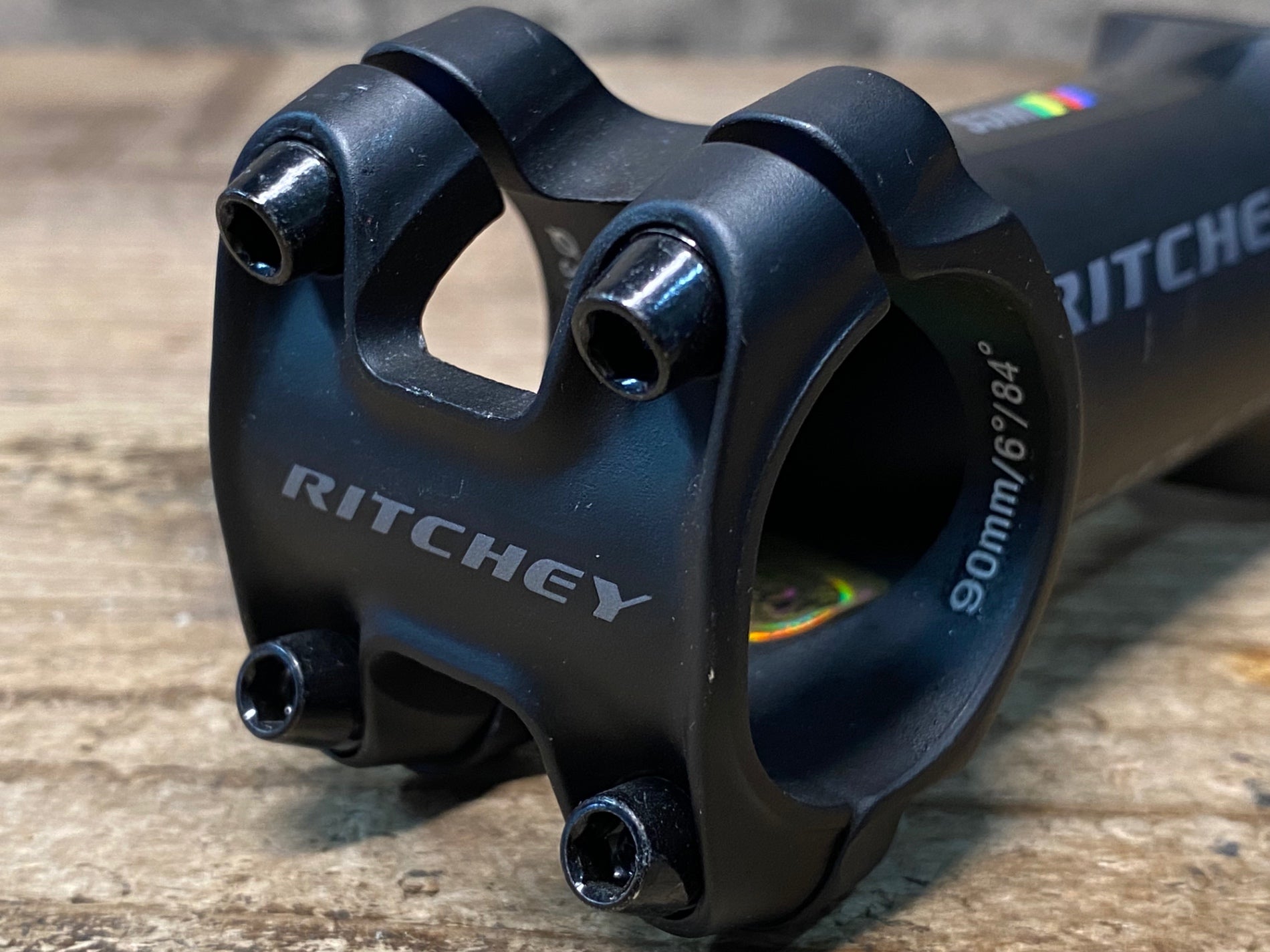 JP887 リッチー RITCHEY WCS STEM アルミ ステム 90mm Φ31.8 OS 6