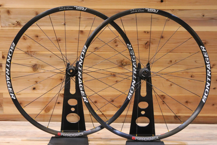 ボントレガー BONTRAGER パラダイム PARADIGM CX RSL TU DISC シマノ 11S/12S アルミ チューブラー シクロクロス グラベル  ホイールセット 【広島店】