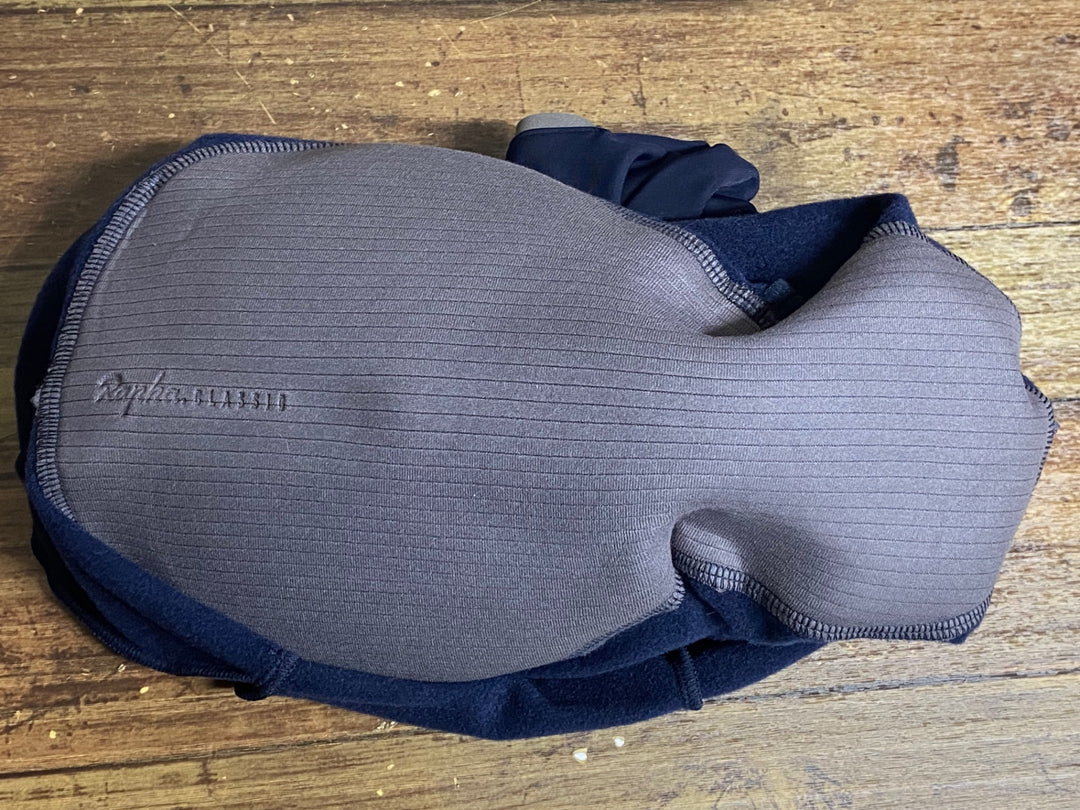 KG837 ラファ Rapha WOMEN’S CLASSIC WINTER TIGHTS WITH PAD レーサータイツ 濃紺 S 裏起毛 レディース ※動物の毛
