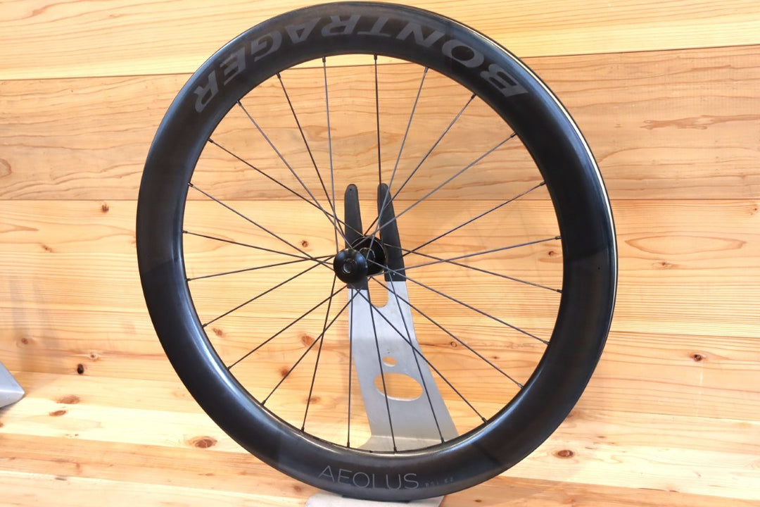 ボントレガー BONTRAGER アイオロス AEOLUS RSL 62 カーボン チューブレス フロントホイールのみ 23C 【千葉店】