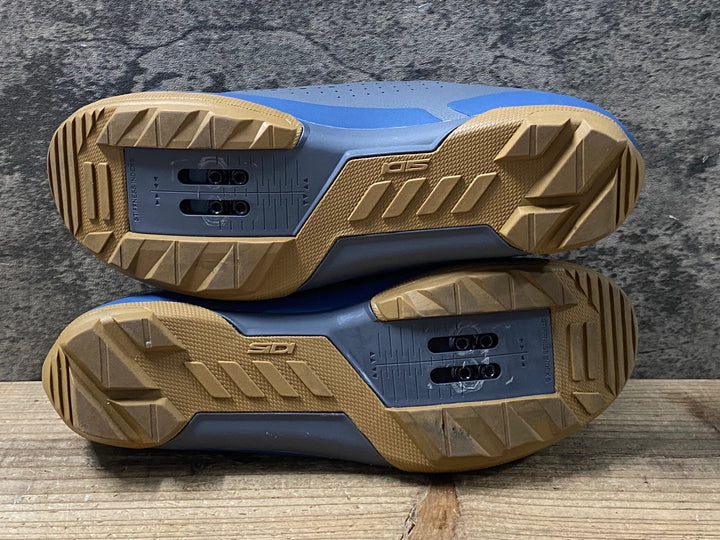KQ679 シディ SIDI ASPER LACES ビンディングシューズ ネイビー グレー EU42