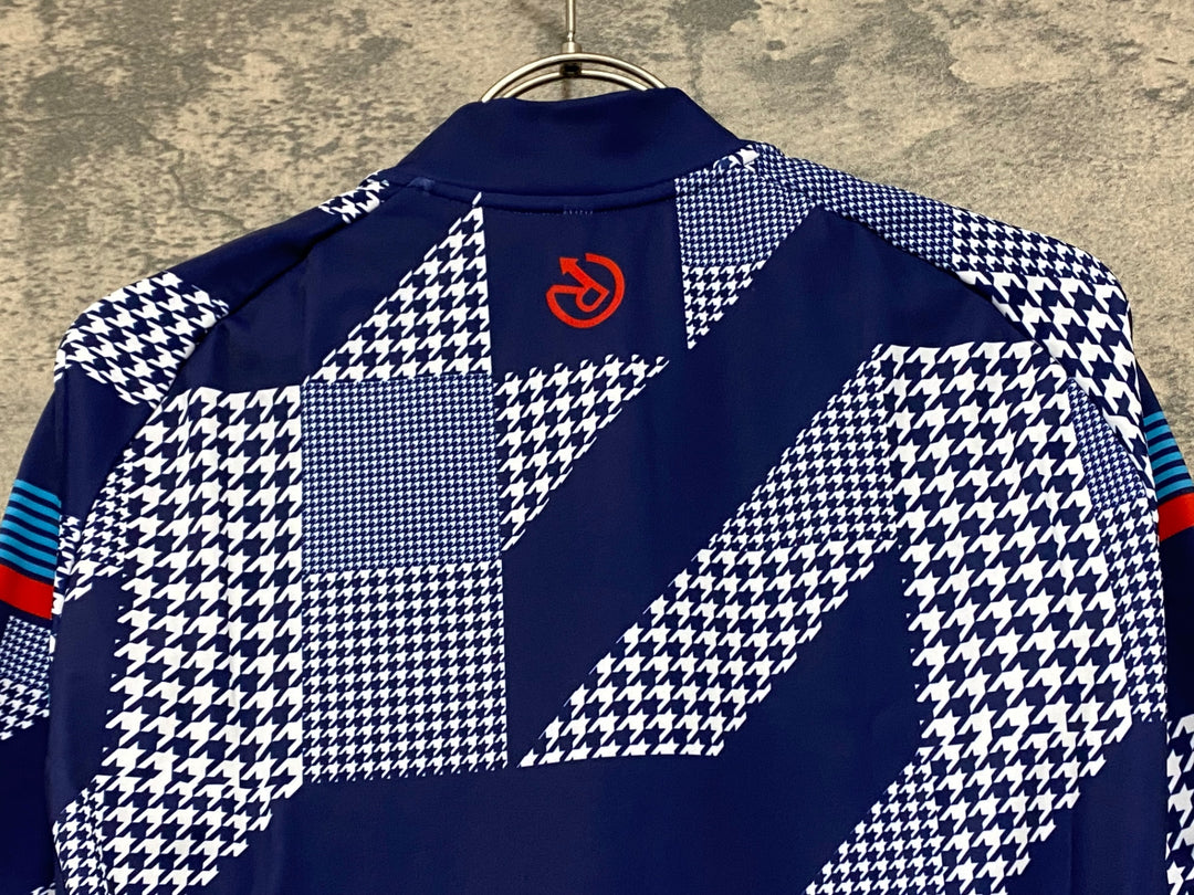 JV976 レリック reric Women's Sugar Long Sleeve Jersey 長袖サイクルジャージ 紺 M 裏起毛 レディース