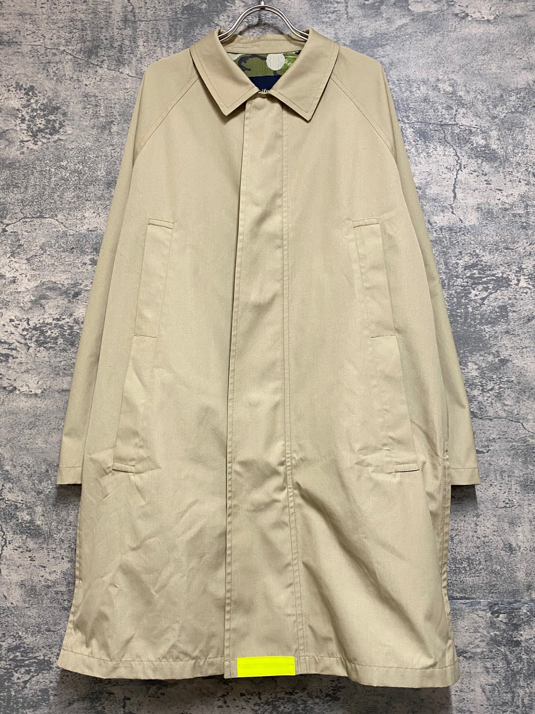 JP501 ナリフリ narifuri サイクルバルカラーコートNF2059 サイクルバルカラーコート ベージュ S