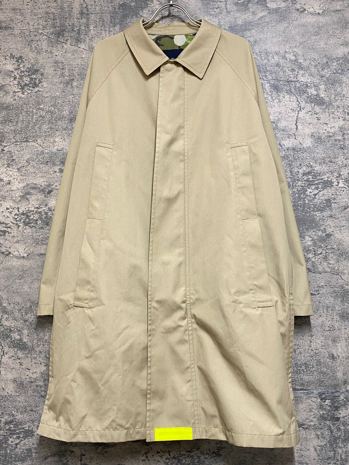 JP501 ナリフリ narifuri サイクルバルカラーコートNF2059 サイクルバルカラーコート ベージュ S