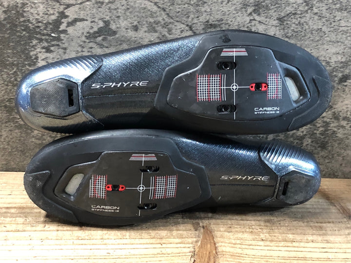 KC976 シマノ SHIMANO S-PHYRE SHRC903 ビンディングシューズ 黒 EU43