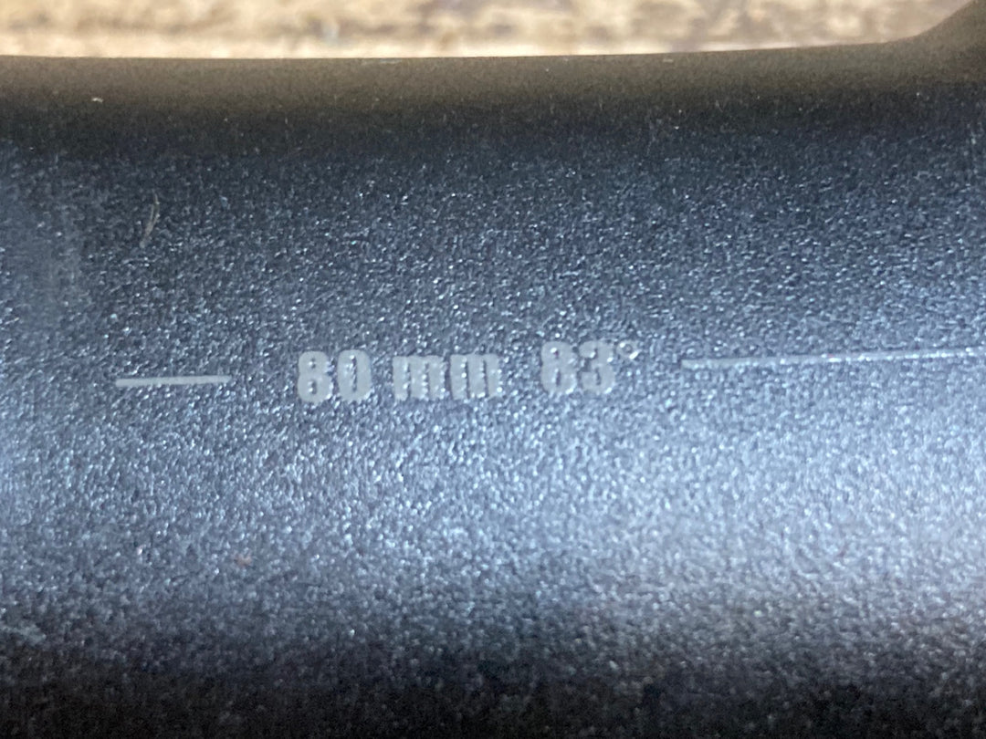 KF459 デダ Deda ZERO2 アルミ ステム 黒 80mm Φ31.7 OS 83°