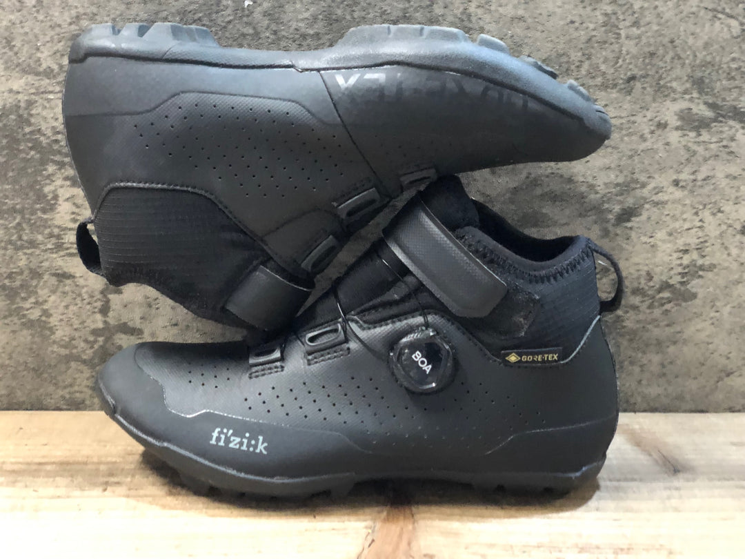 JY809 フィジーク fizik TERRA ARTICA GTX ビンディングシューズ 2穴 BOA 黒 EU40 GORE-TEX