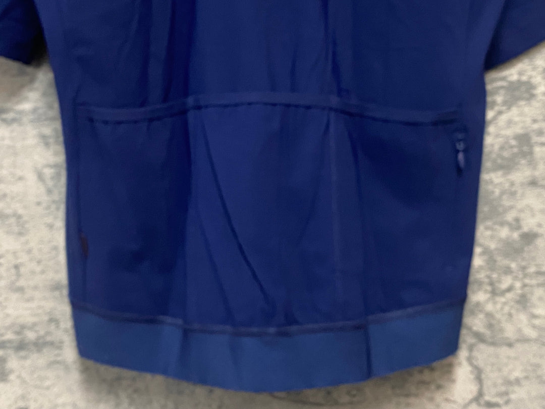 JY675 パスノーマルスタジオ PAS NORMAL STUDIOS 半袖 サイクルジャージ 紺 L