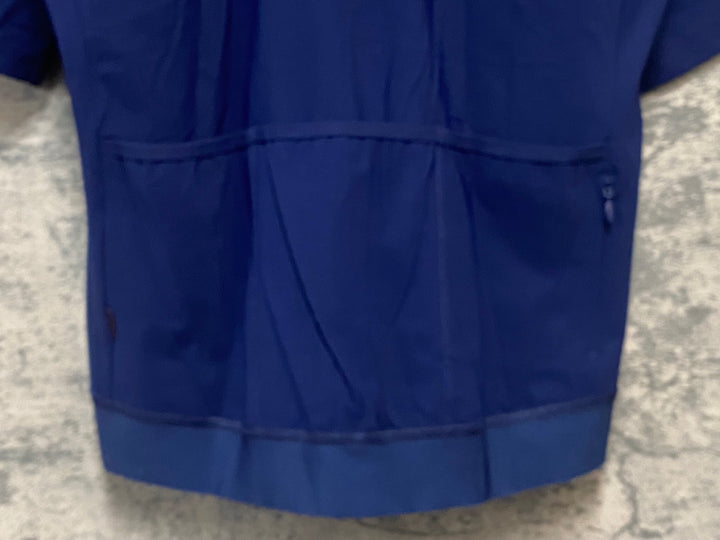 JY675 パスノーマルスタジオ PAS NORMAL STUDIOS 半袖 サイクルジャージ 紺 L