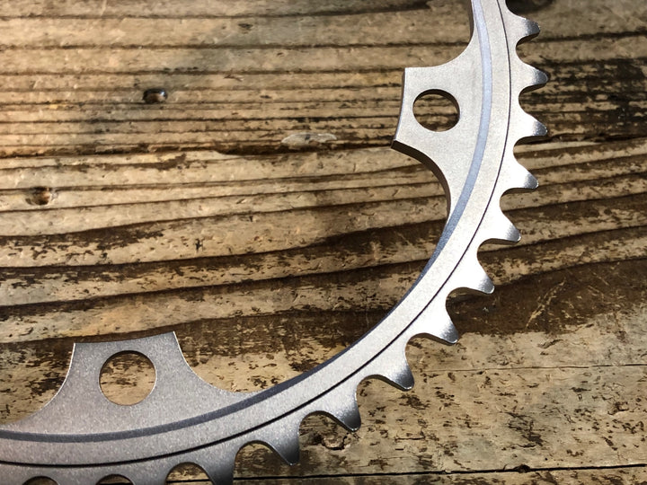 JY163 シマノ SHIMANO デュラエース DURA-ACE チェーンリング 厚歯 46T njs