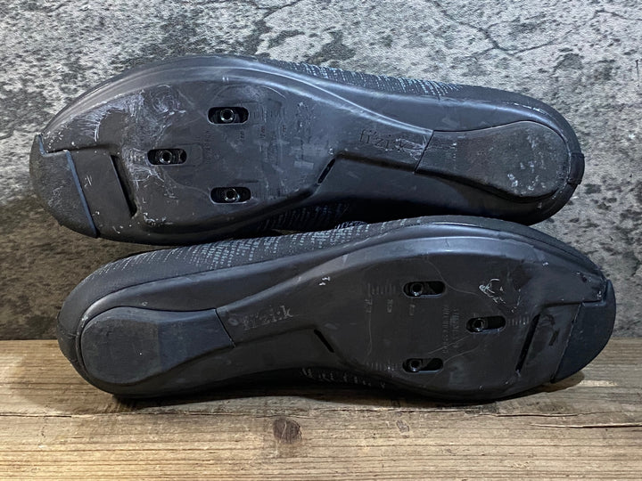 KJ261 フィジーク fizik VENTO INFINITO KNIT CARBON SHOES ビンディングシューズ 黒 EU42 SPD-SL