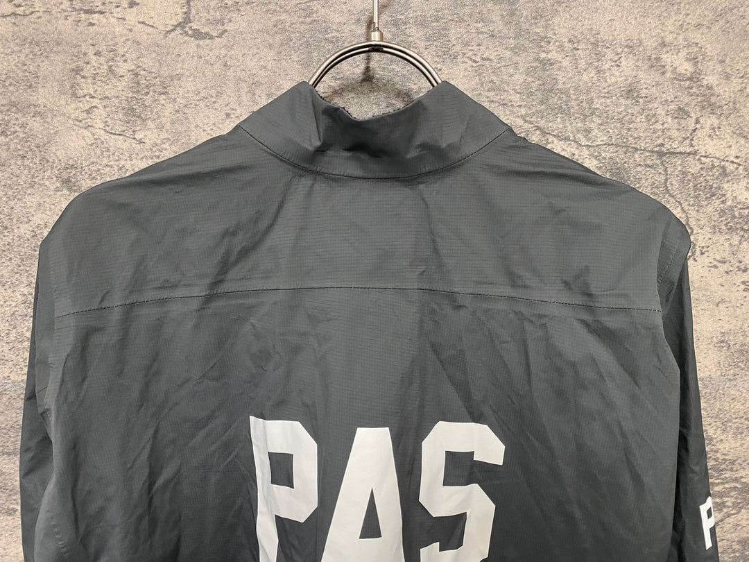 KA566 パスノーマルスタジオ PAS NORMAL STUDIOS PAS MECHANISM SHIELD JACKET 長袖 サイクルジャケット グレー M