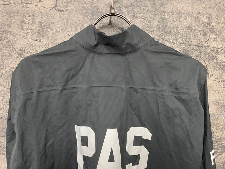 KA566 パスノーマルスタジオ PAS NORMAL STUDIOS PAS MECHANISM SHIELD JACKET 長袖 サイクルジャケット グレー M