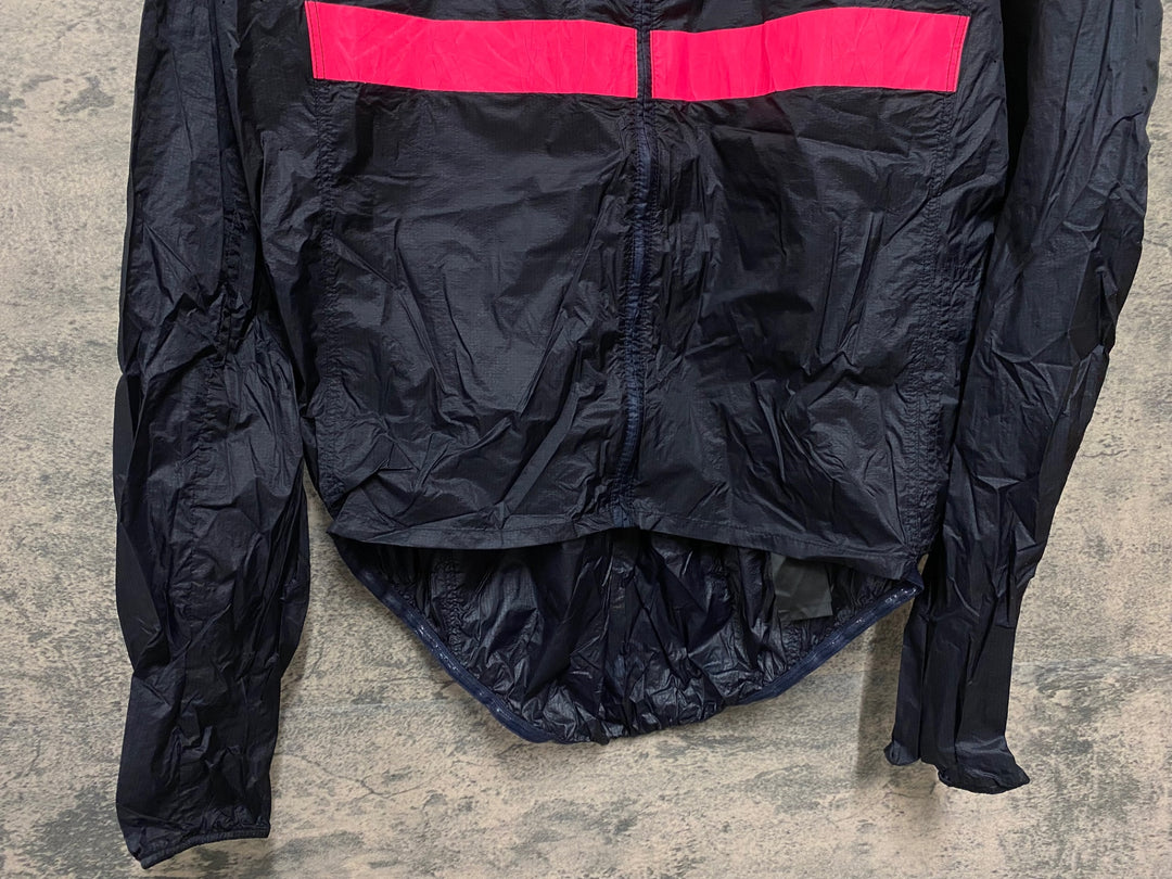 JY098 ラファ Rapha BREVET FLYWEIGHT WIND JACKET 長袖 ウインドブレーカー 黒 M