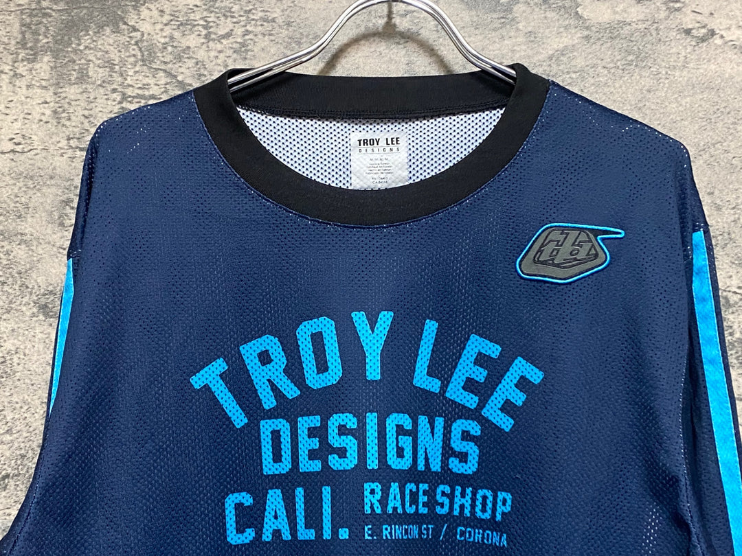 KP613 Troy Lee Designs 長袖 Tシャツ ネイビー M