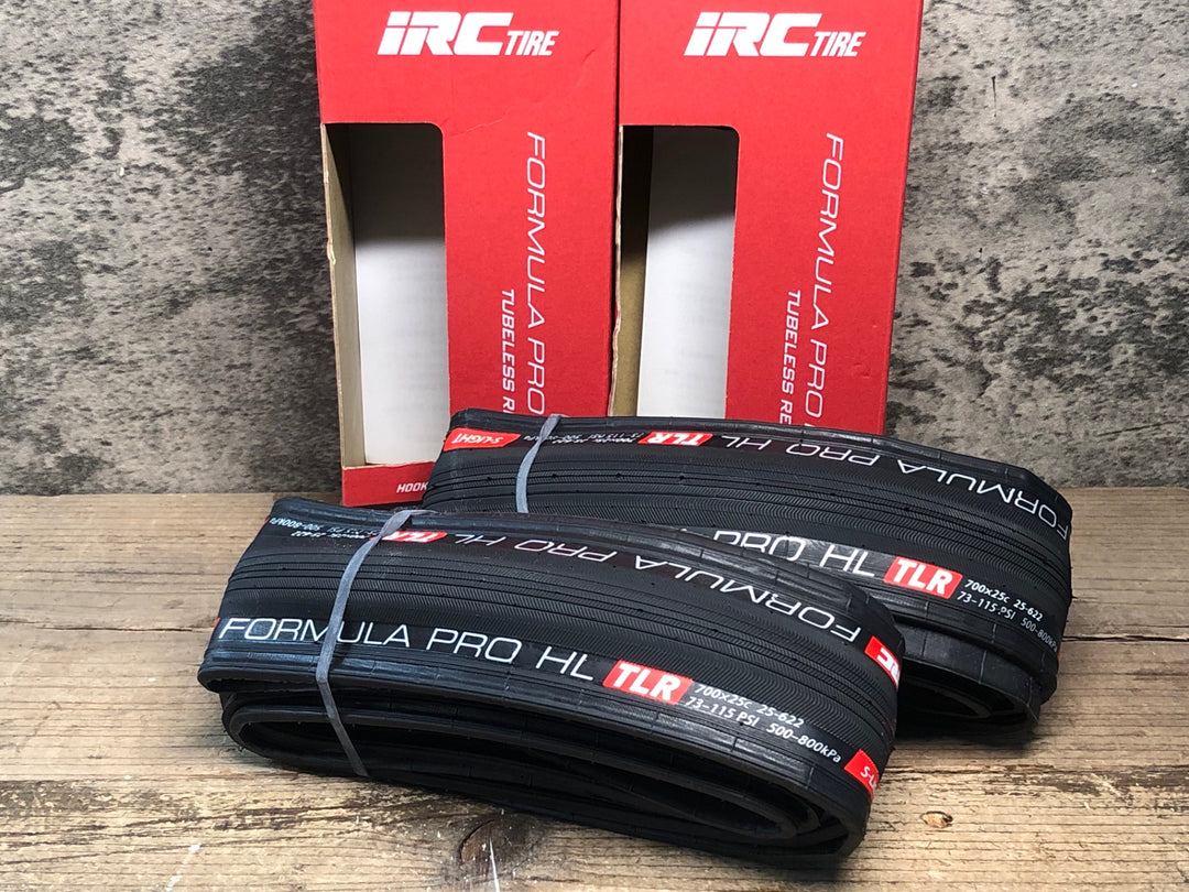 JF782 IRC FORMURA PRO HL チューブレスレディー タイヤ 2本セット 未使用