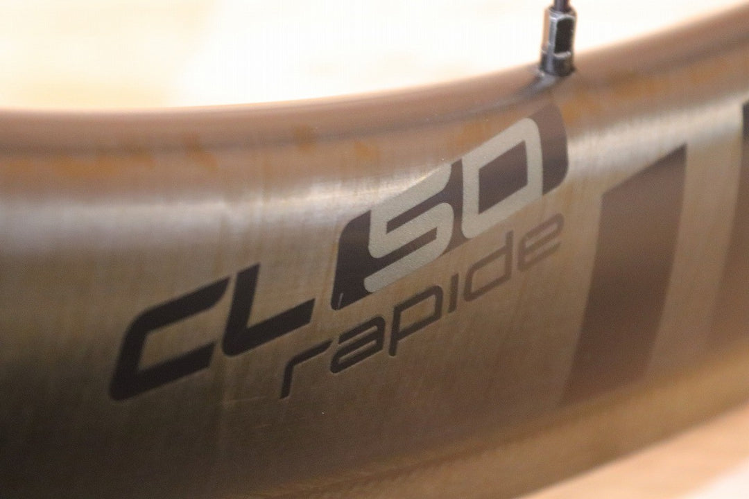 ロヴァール ROVAL ラピーデ RAPIDE CL50 RIM シマノ 11S/12S 21C カーボン クリンチャー ロードバイク ホイールセット 【広島店】