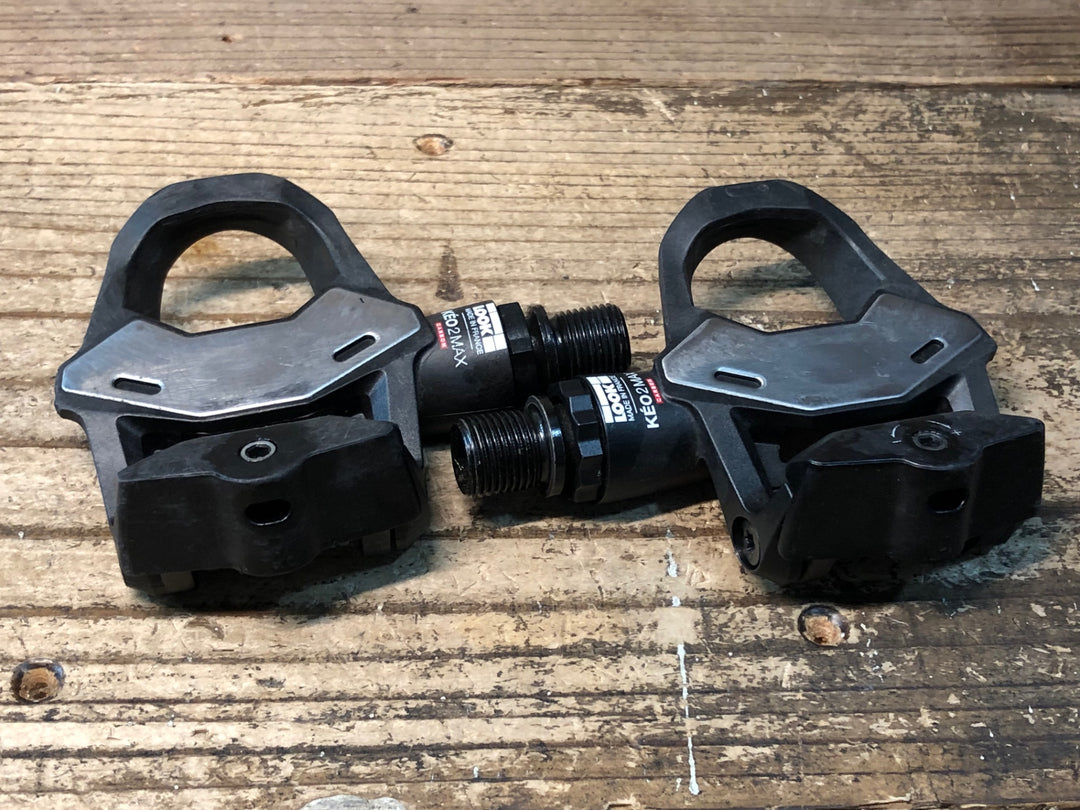 JE052 ルック LOOK KEO2MAX CARBON ビンディングペダル クロモリシャフト