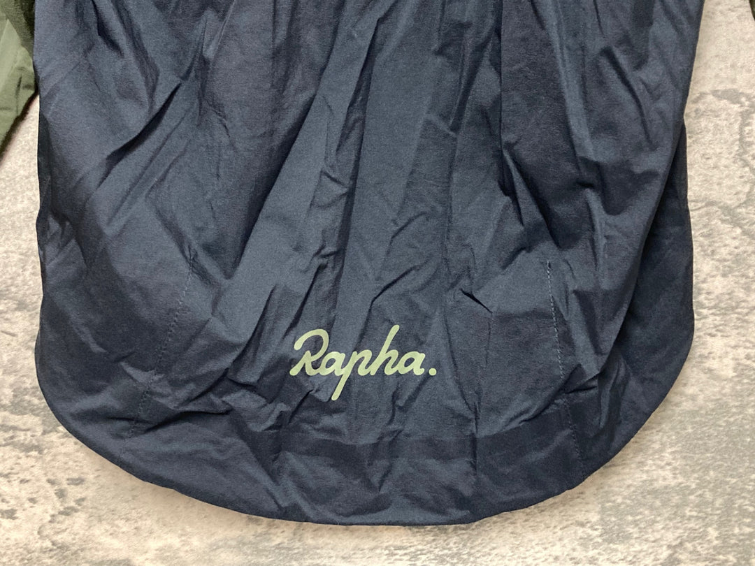 JW707 ラファ Rapha CHECK CLASSIC WIND JACKET 長袖 ウィンドブレーカー 黒 カーキ XS