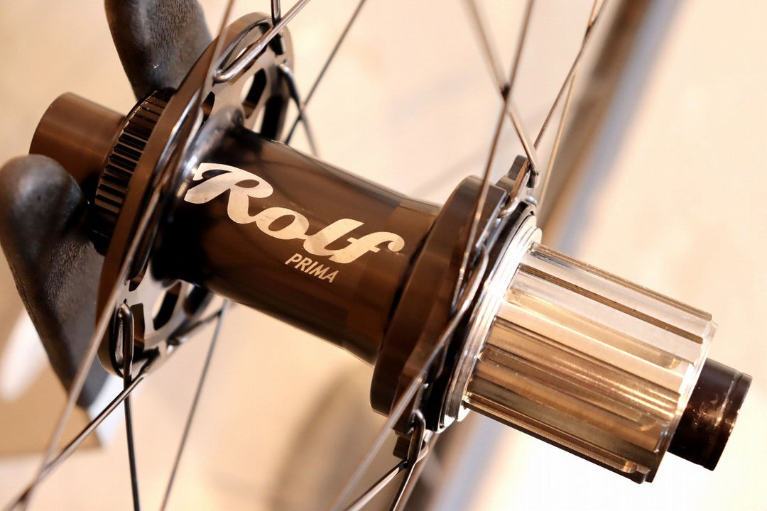 ロルフプリマ Rolf Prima TdF4 SL DISC カーボン チューブラー ディスク ホイールセット シマノ12S/11S 【千葉店】