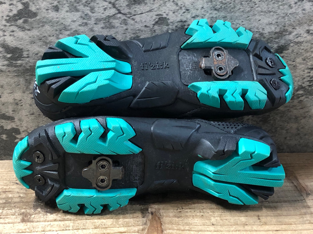 KG418 フィジーク fizik M6 MTB shoes WOMAN ビンディングシューズ 2穴 ブラック レディース EU36 ※ペン字あり