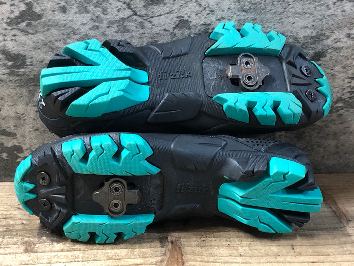 KG418 フィジーク fizik M6 MTB shoes WOMAN ビンディングシューズ 2穴 ブラック レディース EU36 ※ペン字あり