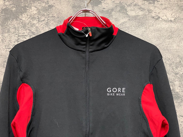 JM825 ゴア GORE 長袖 サイクルジャケット 黒 M WINDSTOPPER