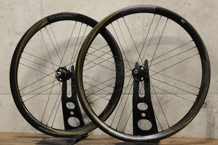カンパニョーロ CAMPAGNOLO シャマル カーボン SHAMAL CARBON DB カーボン チューブレス ホイールセット シマノ 11/12S 21C 【福岡店】