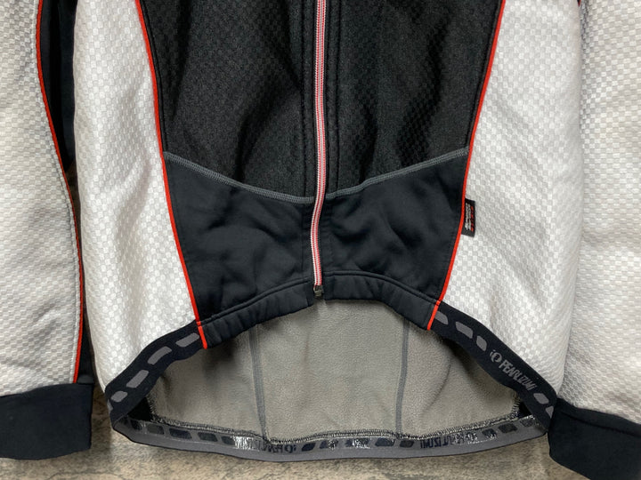 KG360 パールイズミ PEARL iZUMi 長袖 サイクルジャケット 黒 白 L 裏起毛