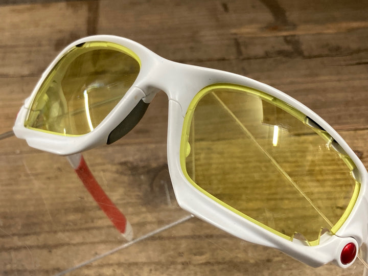 KL971 オークリー OAKLEY ジョーボーン JAWBONE サングラス アイウェア 白赤 レンズ付属