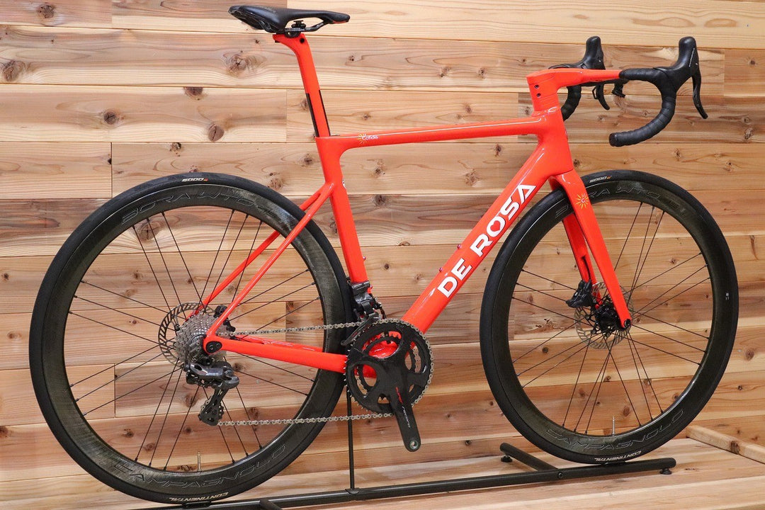 デローザ DE ROSA メラク MERAK DISK 2020モデル 50サイズ カンパニョーロ スーパーレコード EPS 12S BORA WTO 45 DB カーボン ロードバイク 【広島店】