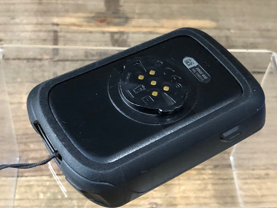KA206 ガーミン GARMIN EDGE 830 サイクルコンピューター 動作確認済 ※充電カバーちぎれ