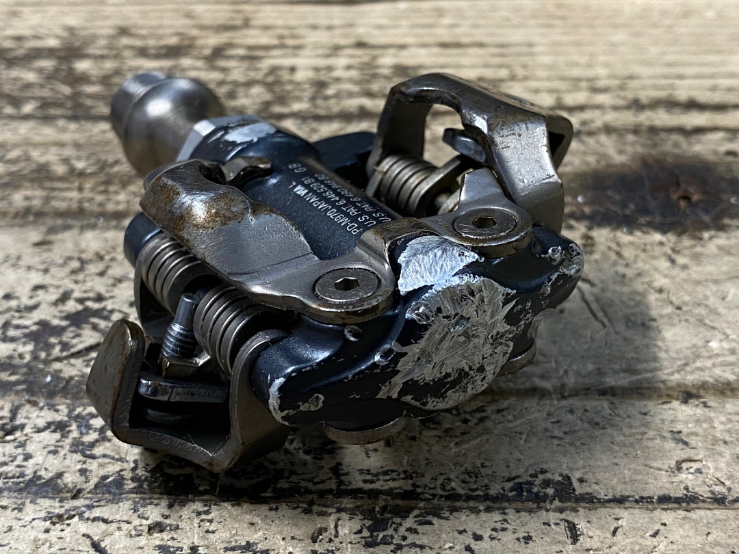 JY718 シマノ SHIMANO XTR PD-M970 ビンディングペダル SPD
